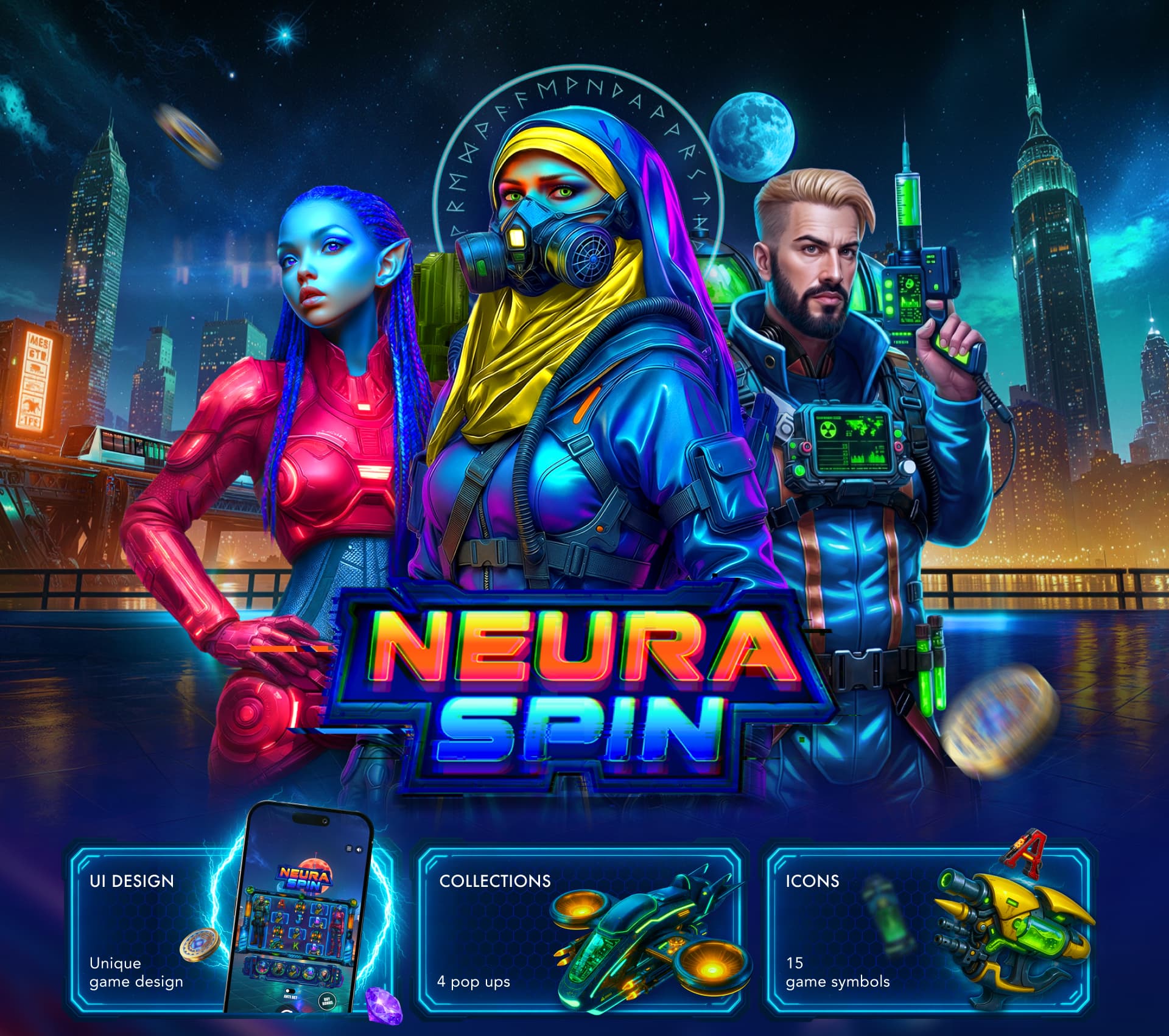 Neura Spin – Slot Game Design — section 1