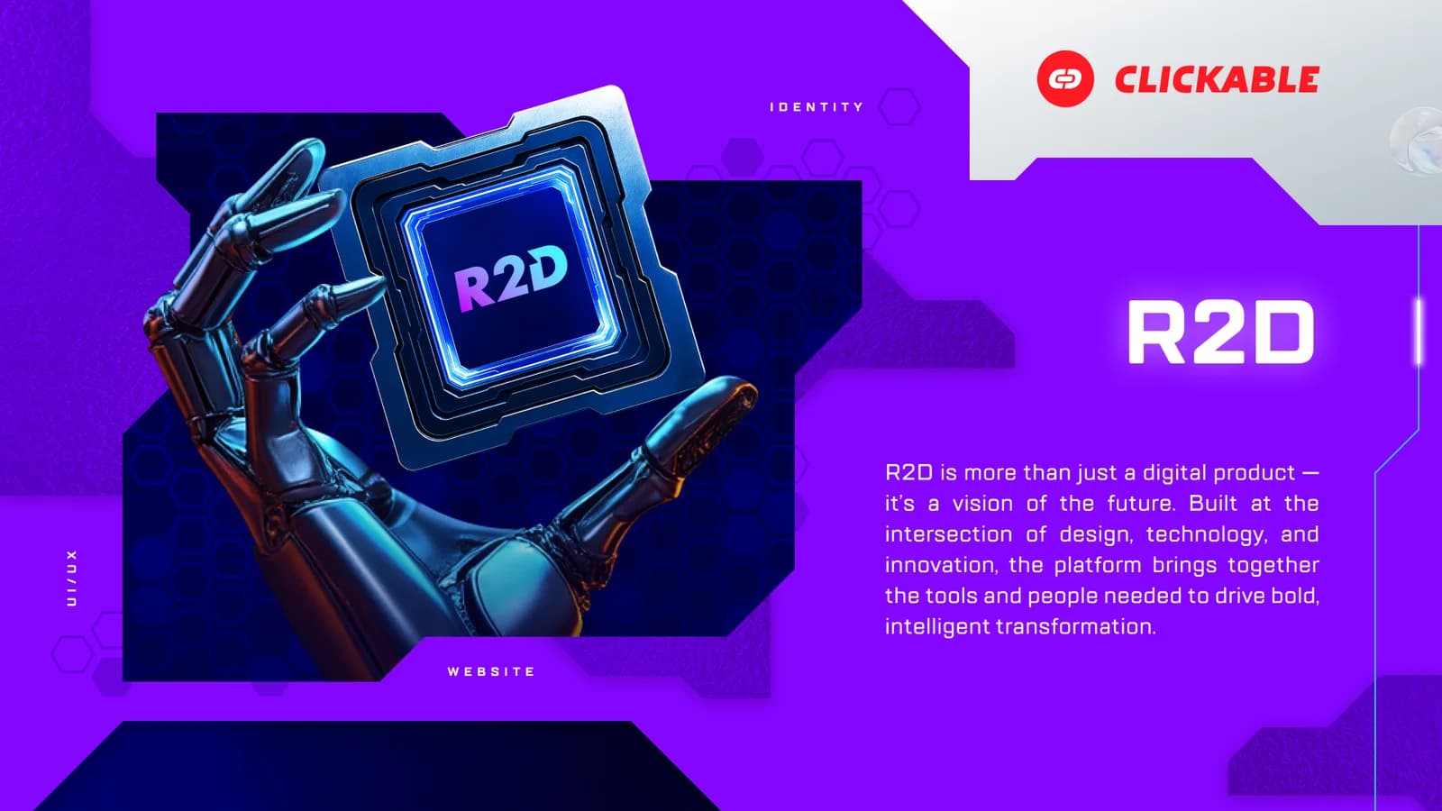 R2D Partners – Cyberpunk Identity, Website & Merch — section 1