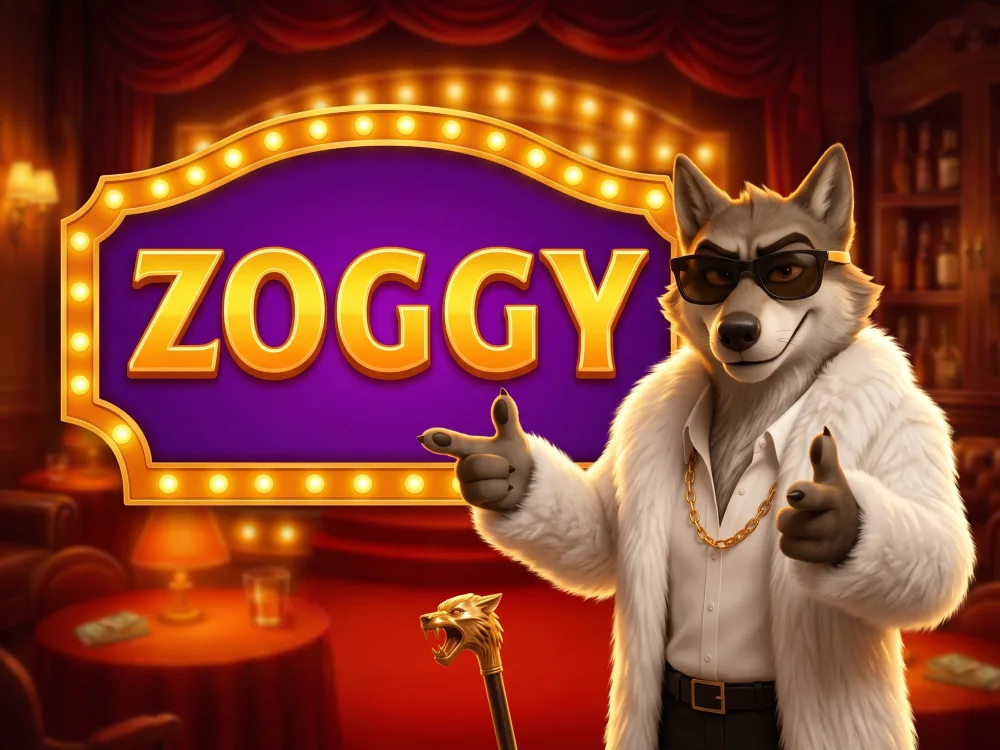Zoggy – Casino Mascot, Brand & Game Visuals — section 1