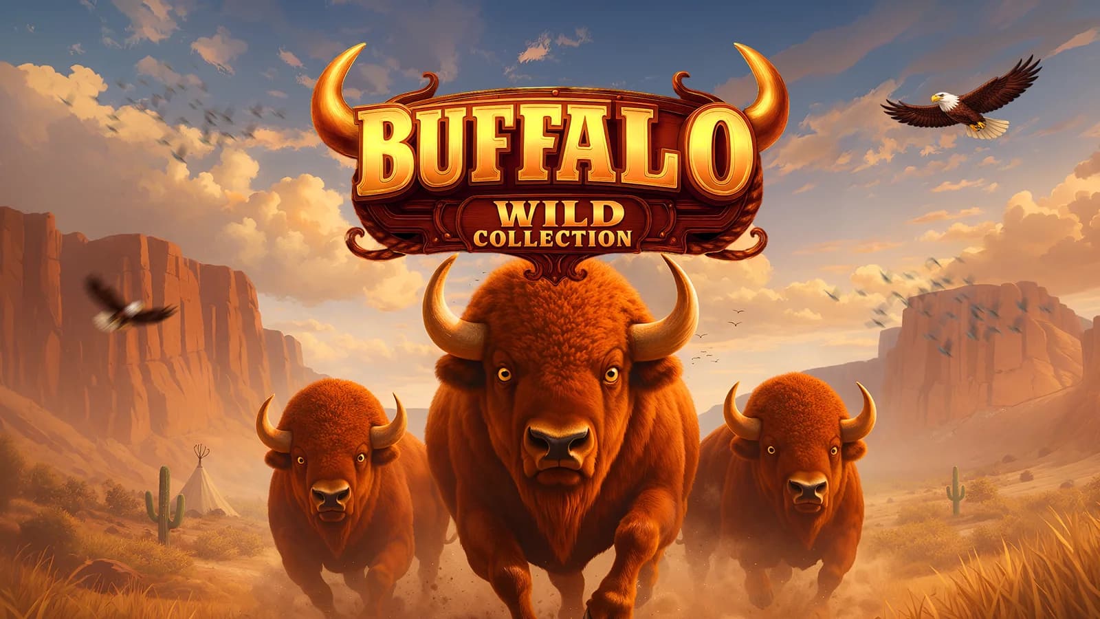 Buffalo Wild Collection – Slot Game Art, Symbols & UI — section 1