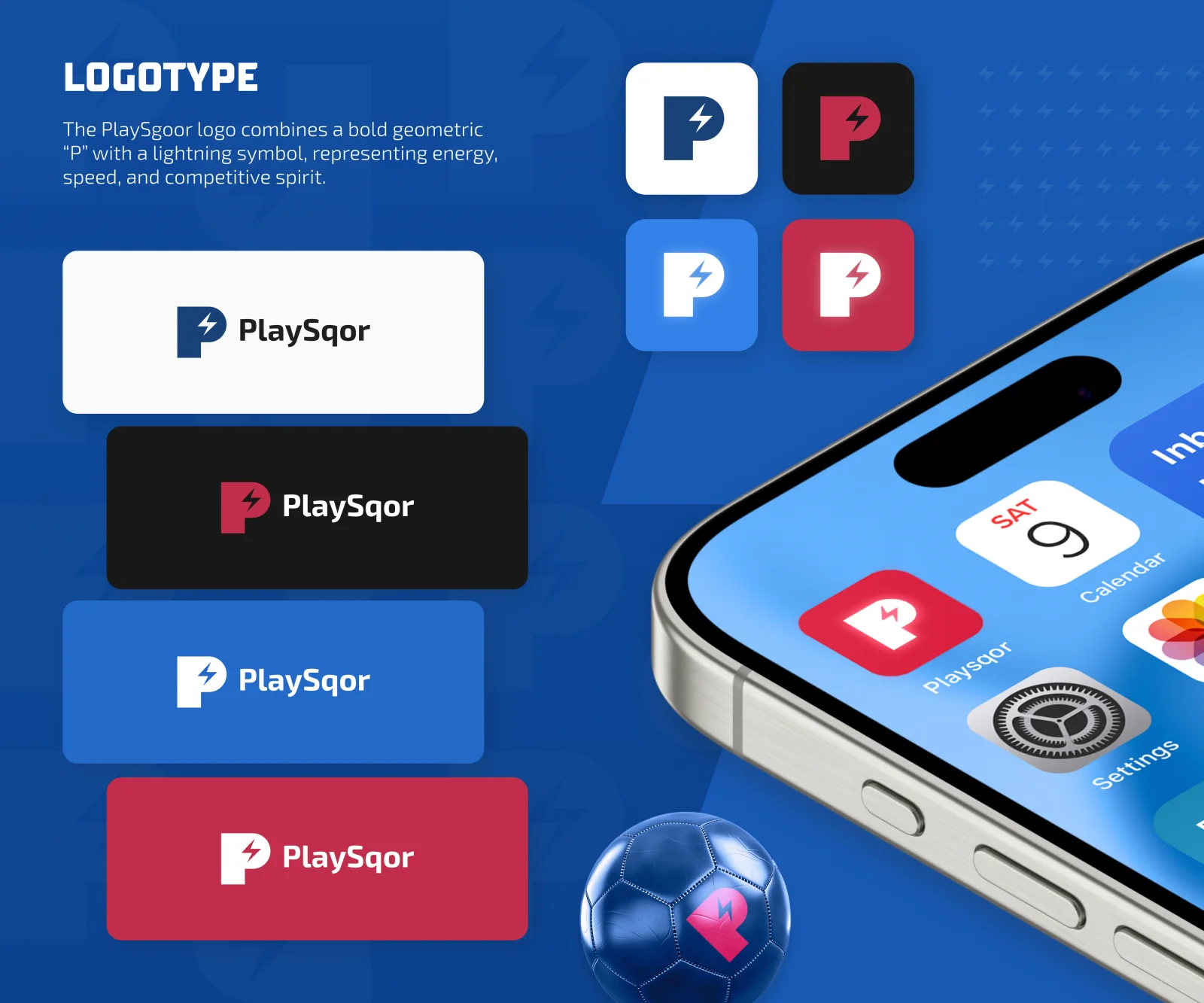 PlaySqor – Sports Brand Identity, Website & Promo — section 2