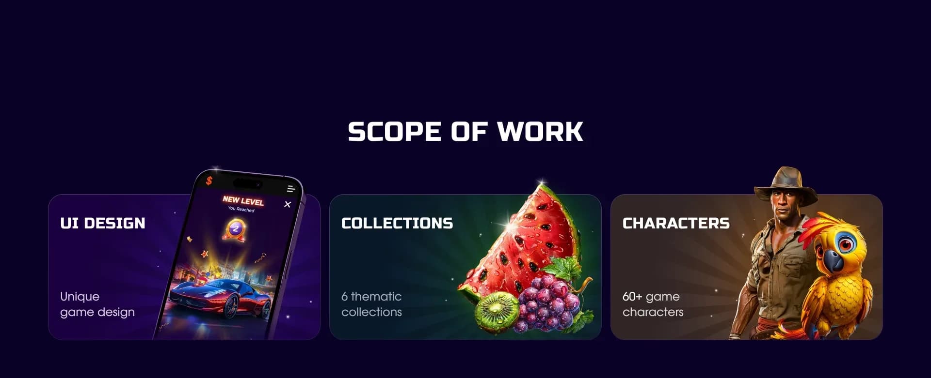 Slotomen – Gamification, Bonus Games & Visual Assets — section 3