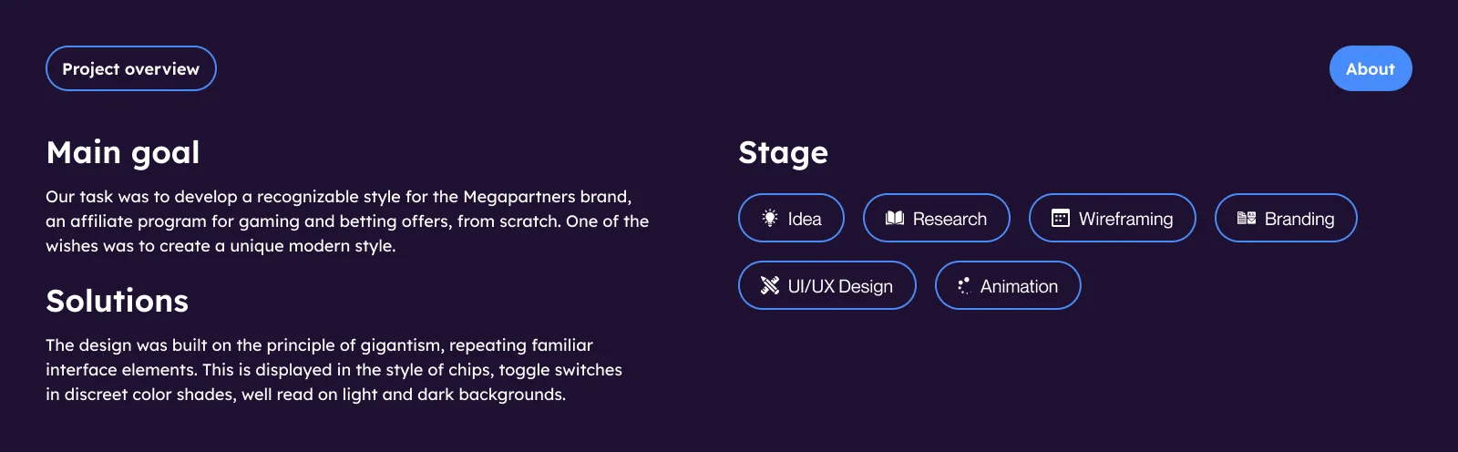 MegaPartners – Affiliate Program Branding & Website — section 2