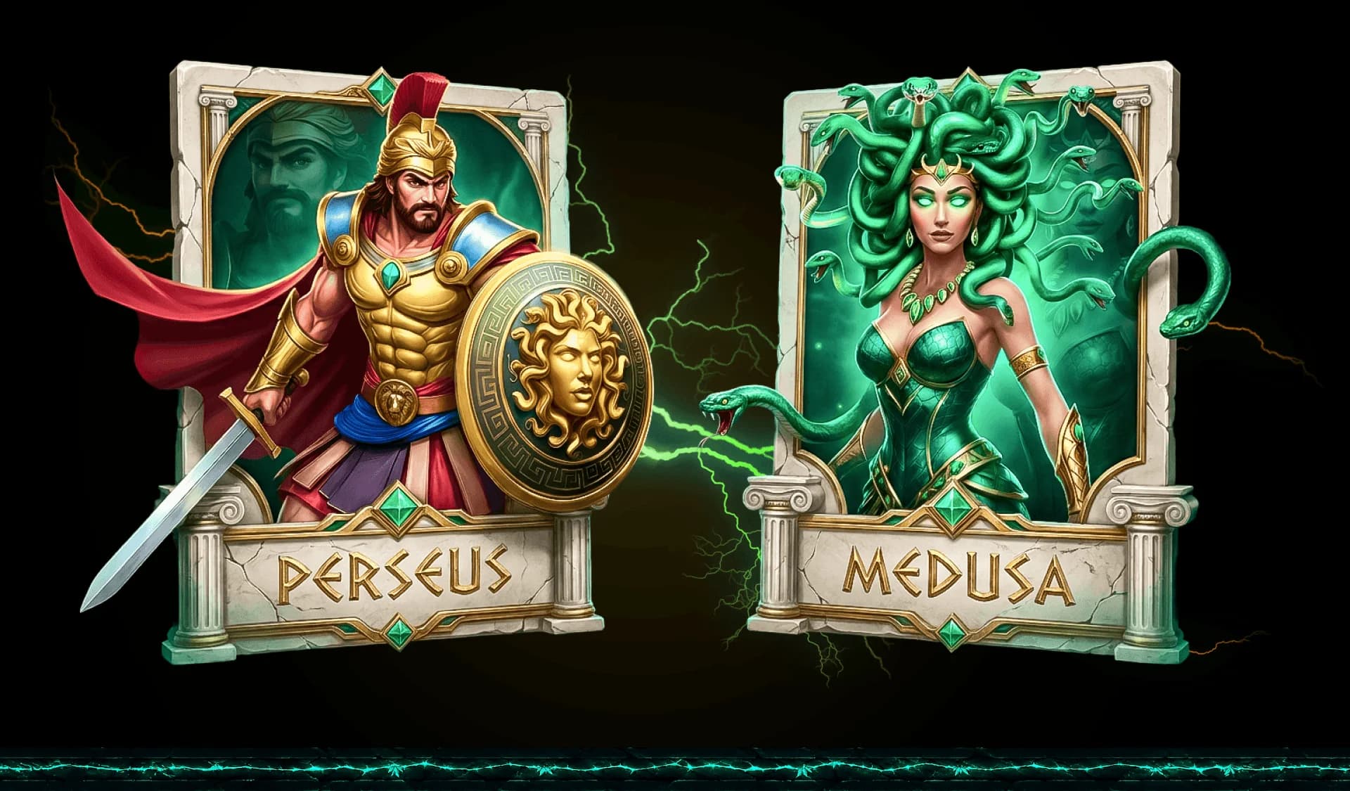 Medusa vs Perseus – Slot Game Design — section 3