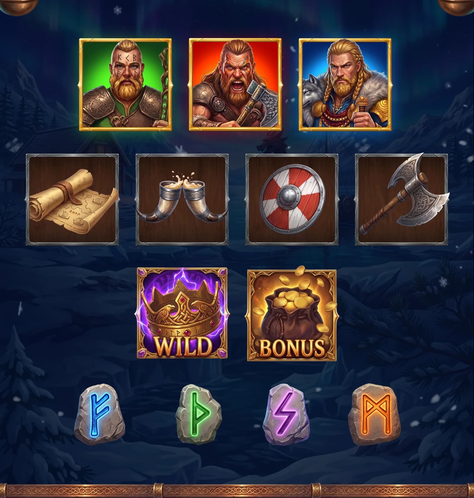 Berserker Boost – Slot Game Art, Characters & UI — section 3
