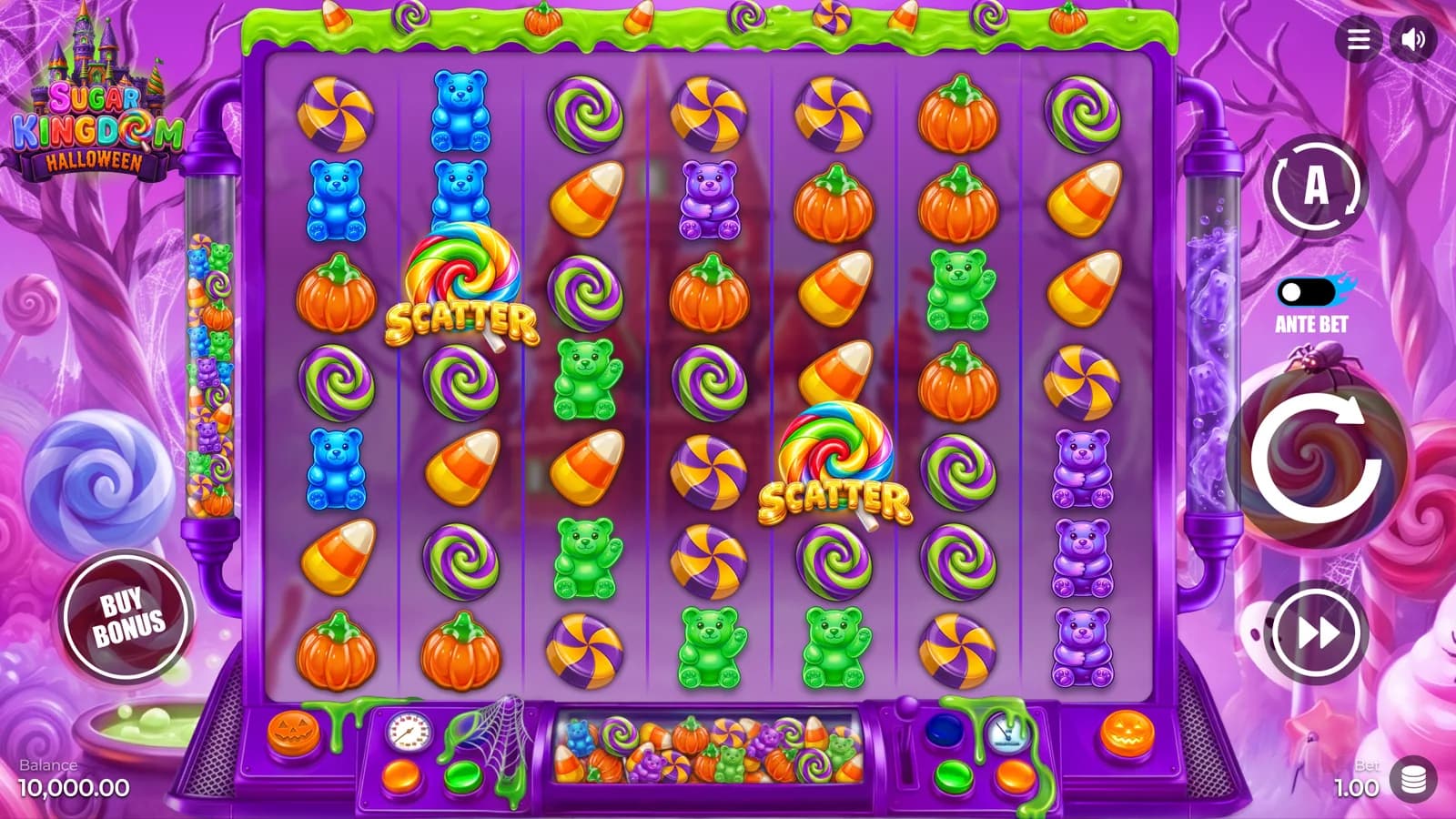 Sugar Kingdom Halloween – Slot Game Art, Symbols & UI — section 4