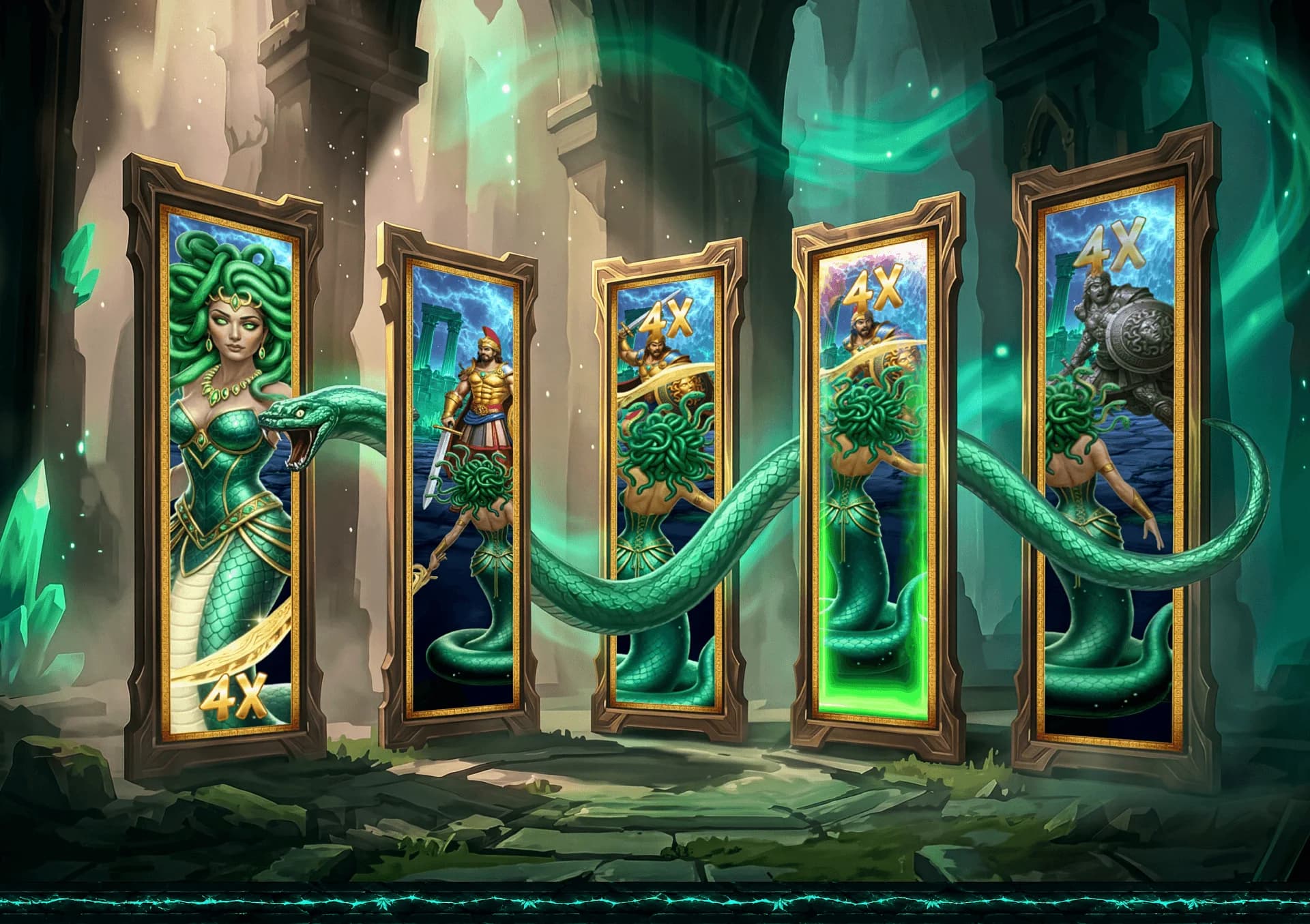 Medusa vs Perseus – Slot Game Design — section 5