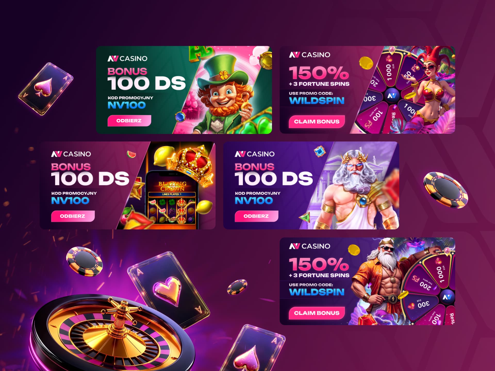 NV Casino - Landings & Visuals Production — section 5