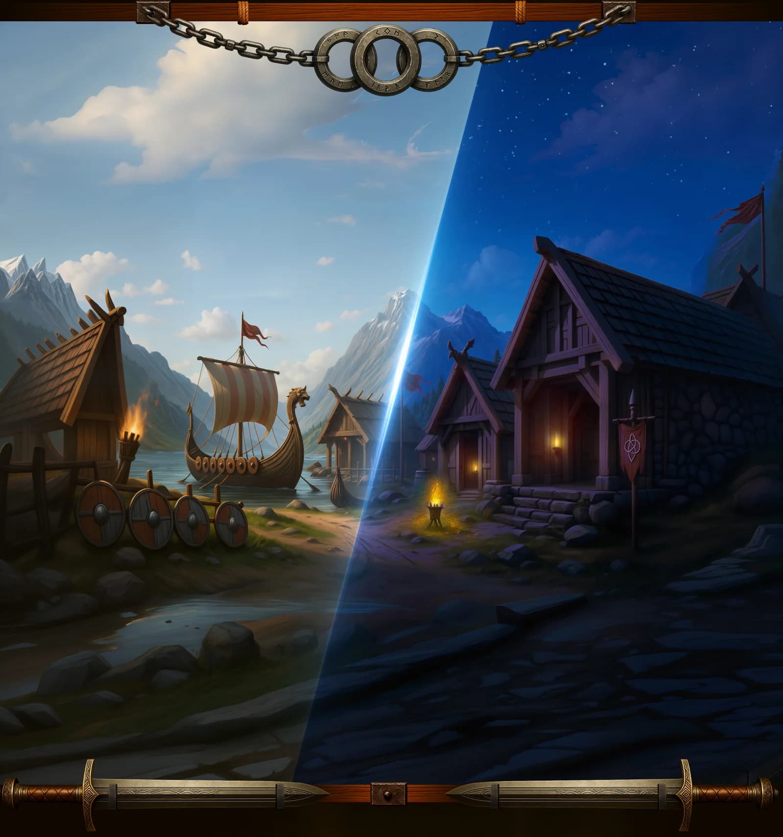 Vikings Wild Feast – Slot Game Art, UI & Animation — section 6