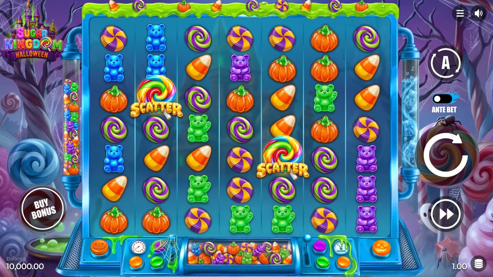 Sugar Kingdom Halloween – Slot Game Art, Symbols & UI — section 7