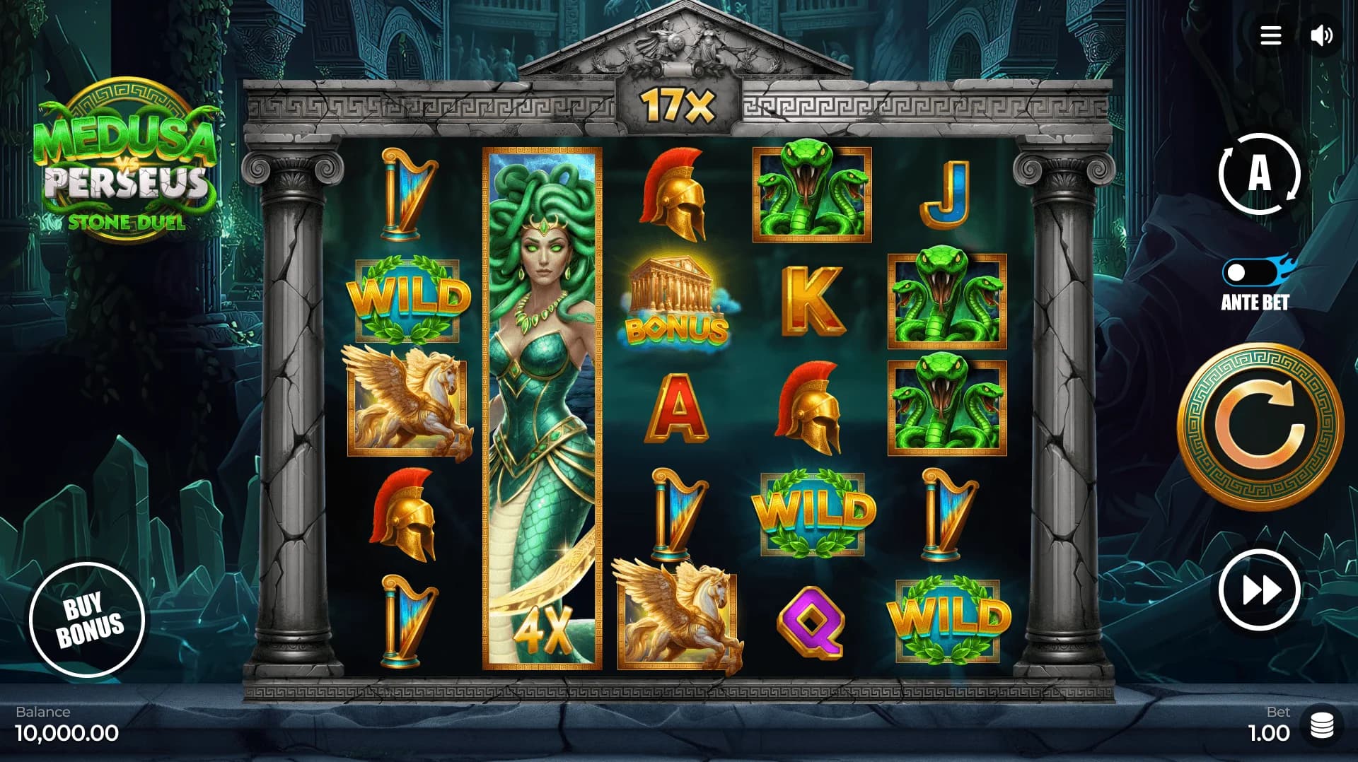 Medusa vs Perseus – Slot Game Design — section 7