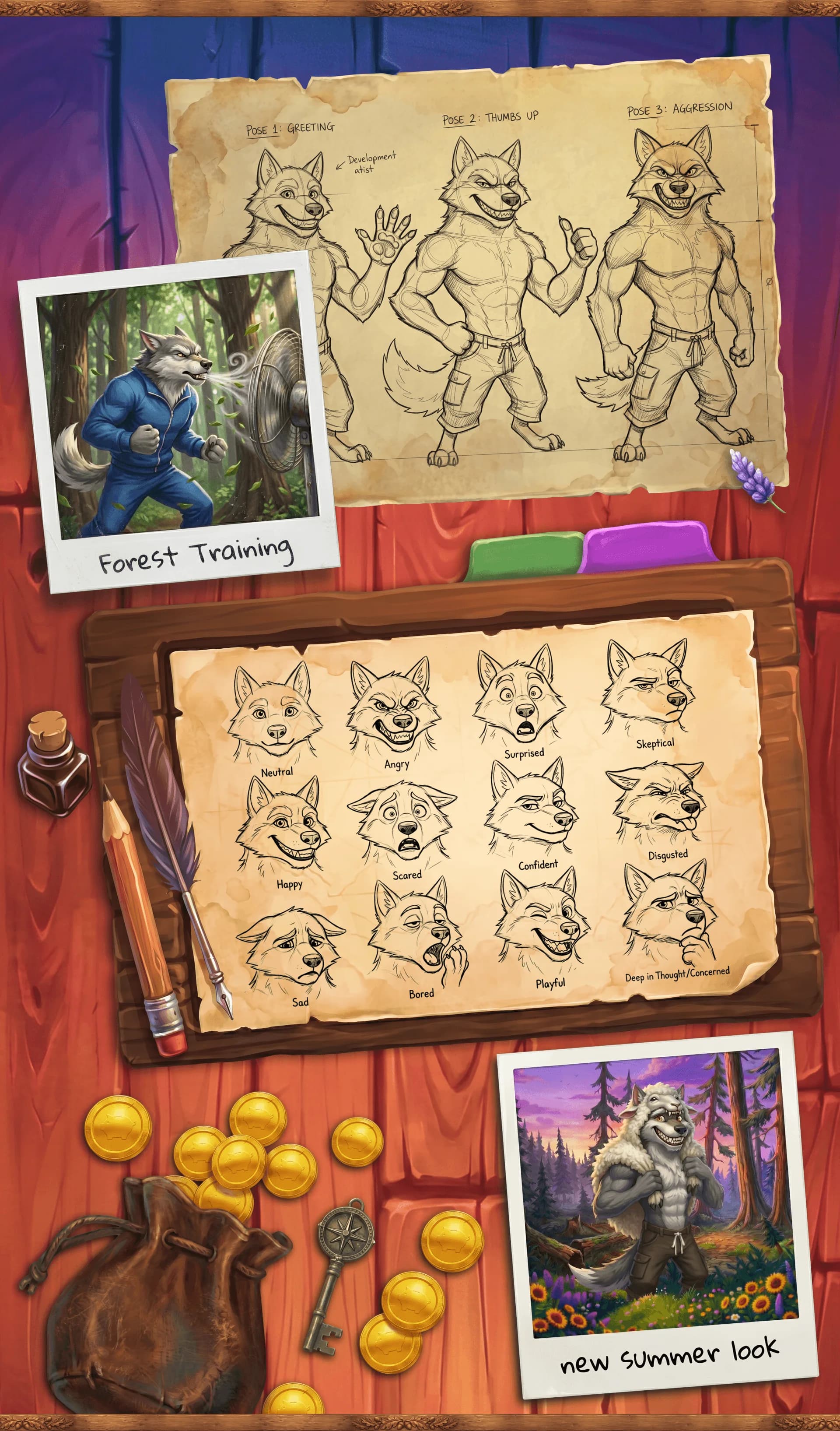 Huff House Bonanza – Slot Game Design — section 7