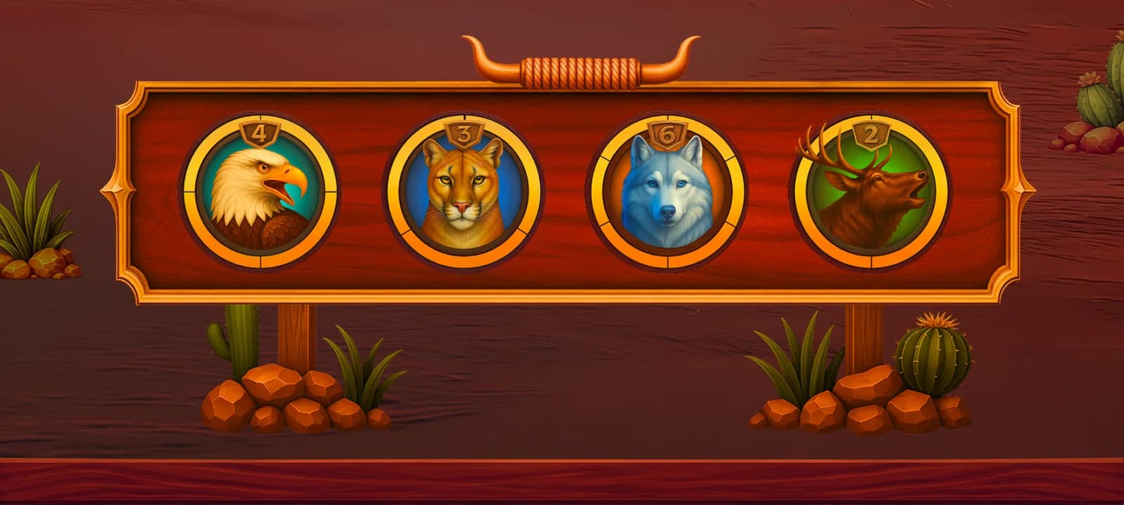 Buffalo Wild Collection – Slot Game Art, Symbols & UI — section 8