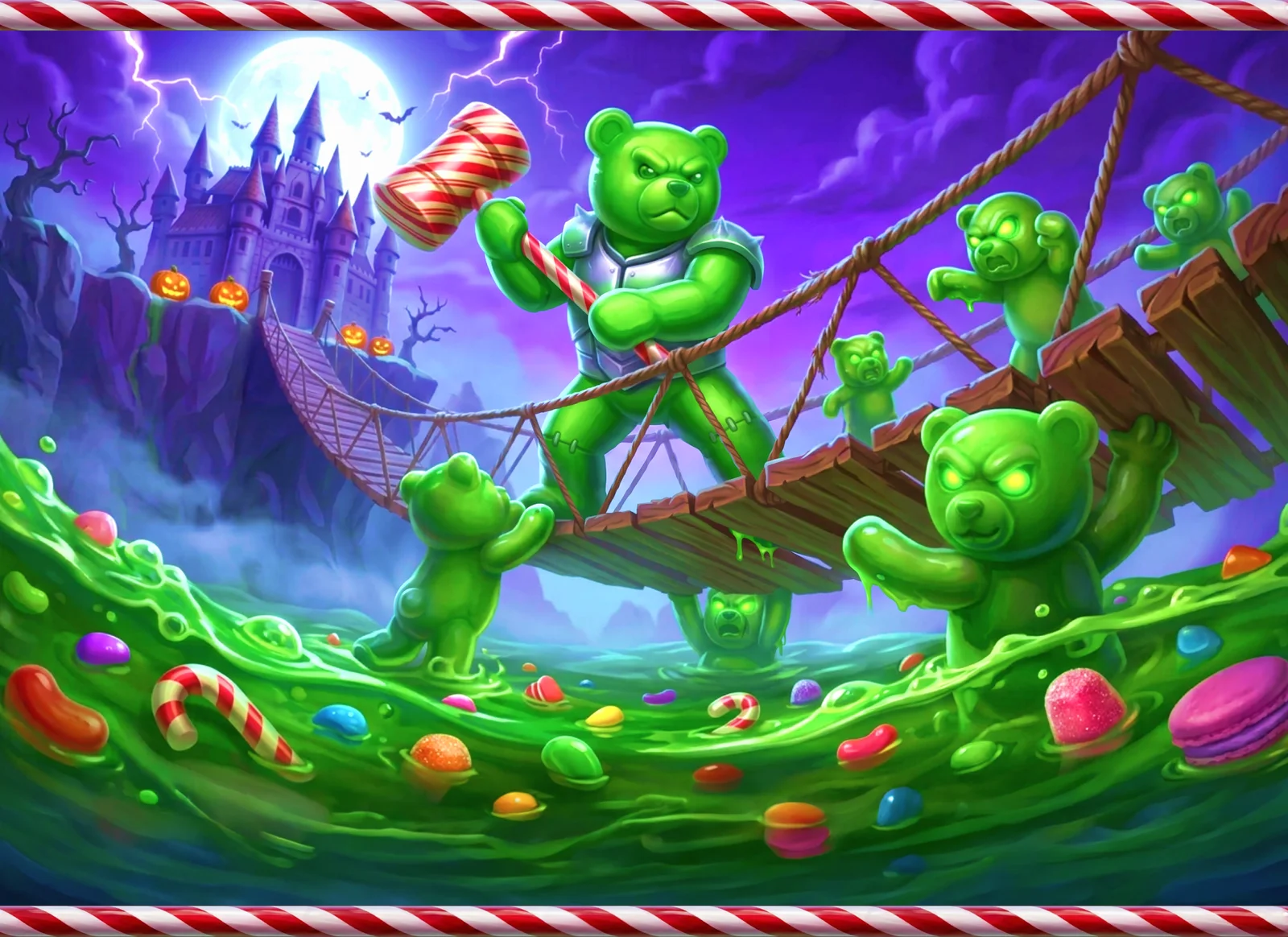 Sugar Kingdom Halloween – Slot Game Art, Symbols & UI — section 8