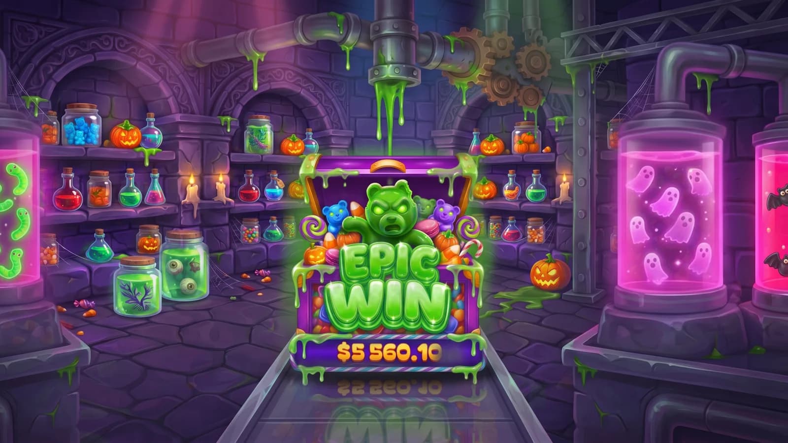 Sugar Kingdom Halloween – Slot Game Art, Symbols & UI — section 9