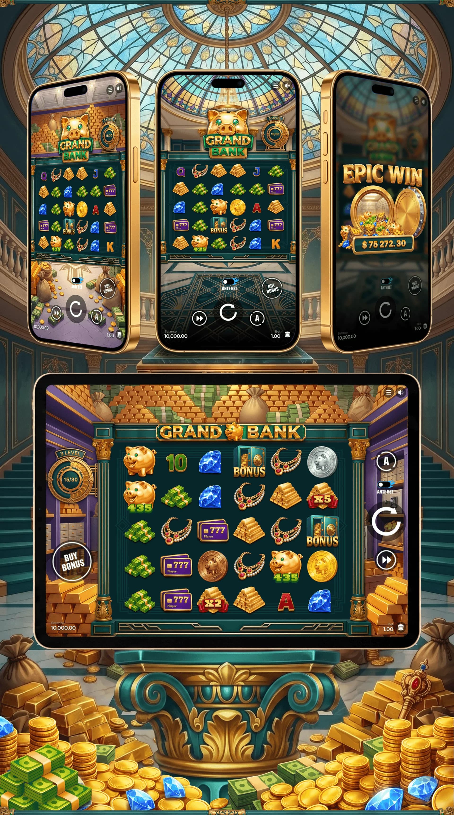 Grand Bank – Slot Game Design — section 8
