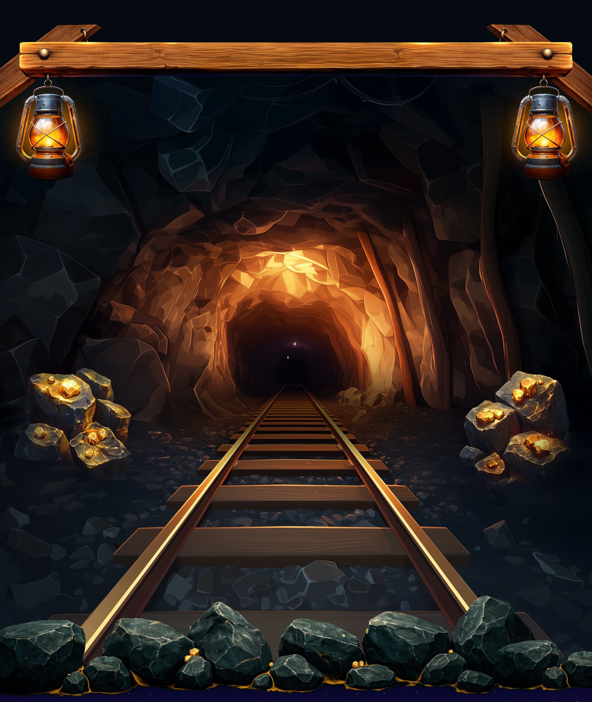 Slot Wild Gold Mine – Slot Game Concept, Graphics & Animation — section 9