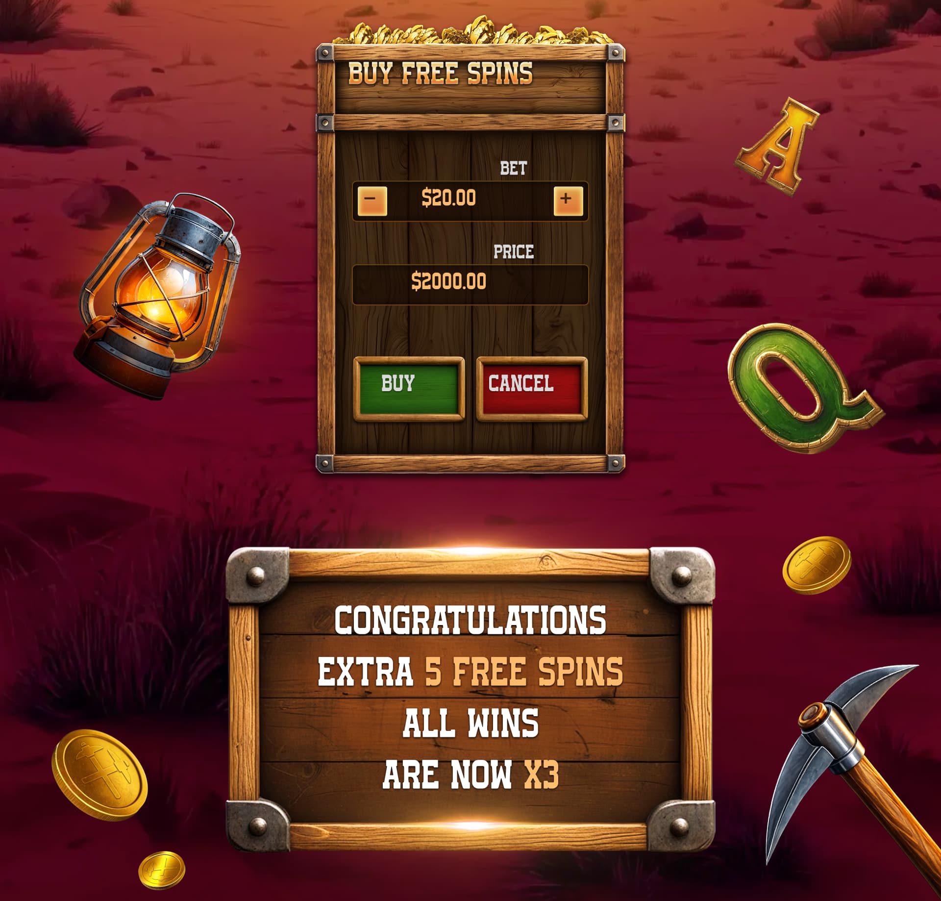 Slot Wild Gold Mine – Slot Game Concept, Graphics & Animation — section 11