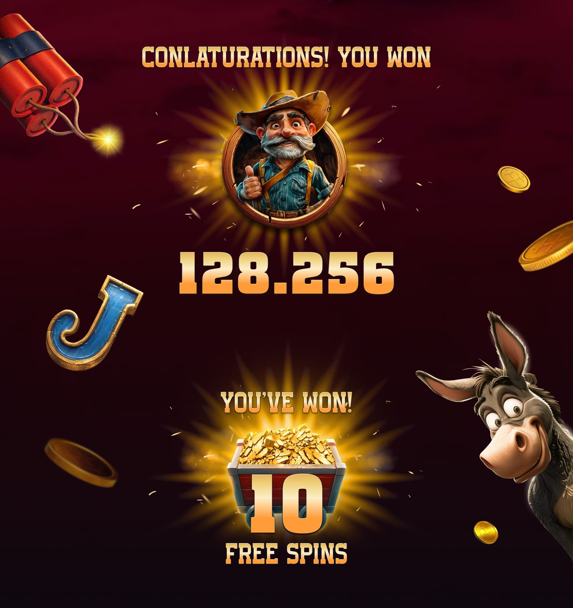 Slot Wild Gold Mine – Slot Game Concept, Graphics & Animation — section 12