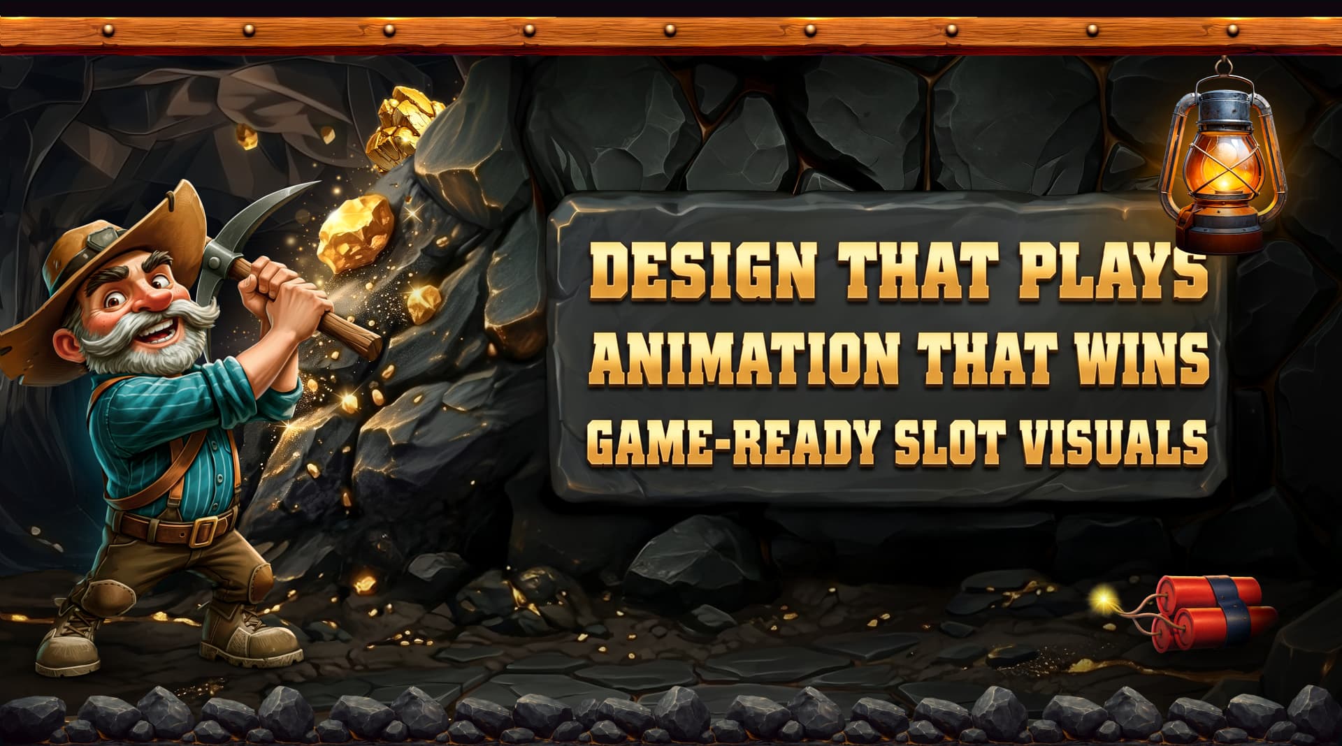 Slot Wild Gold Mine – Slot Game Concept, Graphics & Animation — section 13