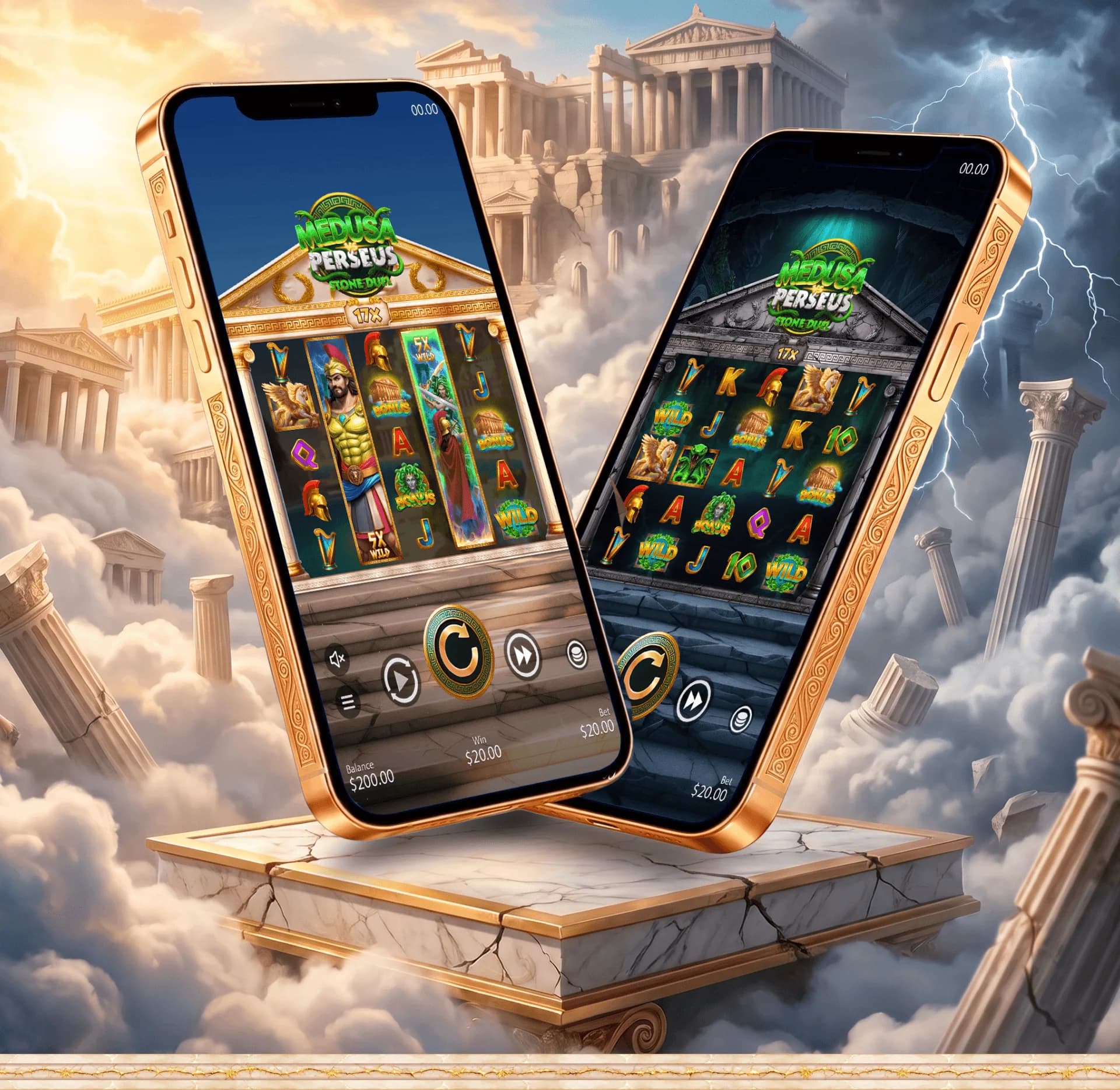 Medusa vs Perseus – Slot Game Design — section 13