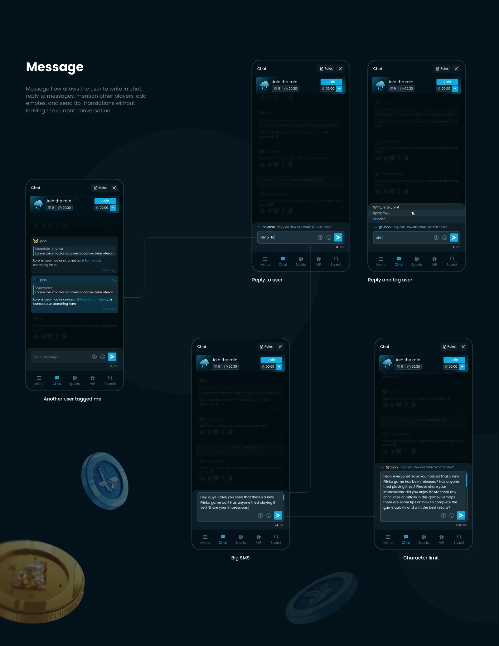 Winx – iGaming Platform UI/UX — section 14