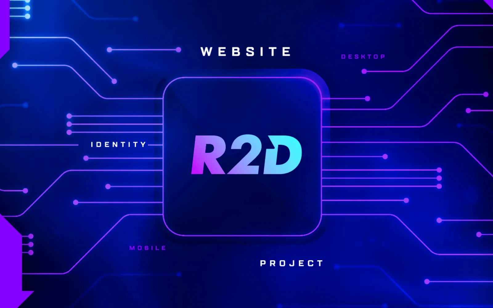 R2D Partners – Cyberpunk Identity, Website & Merch