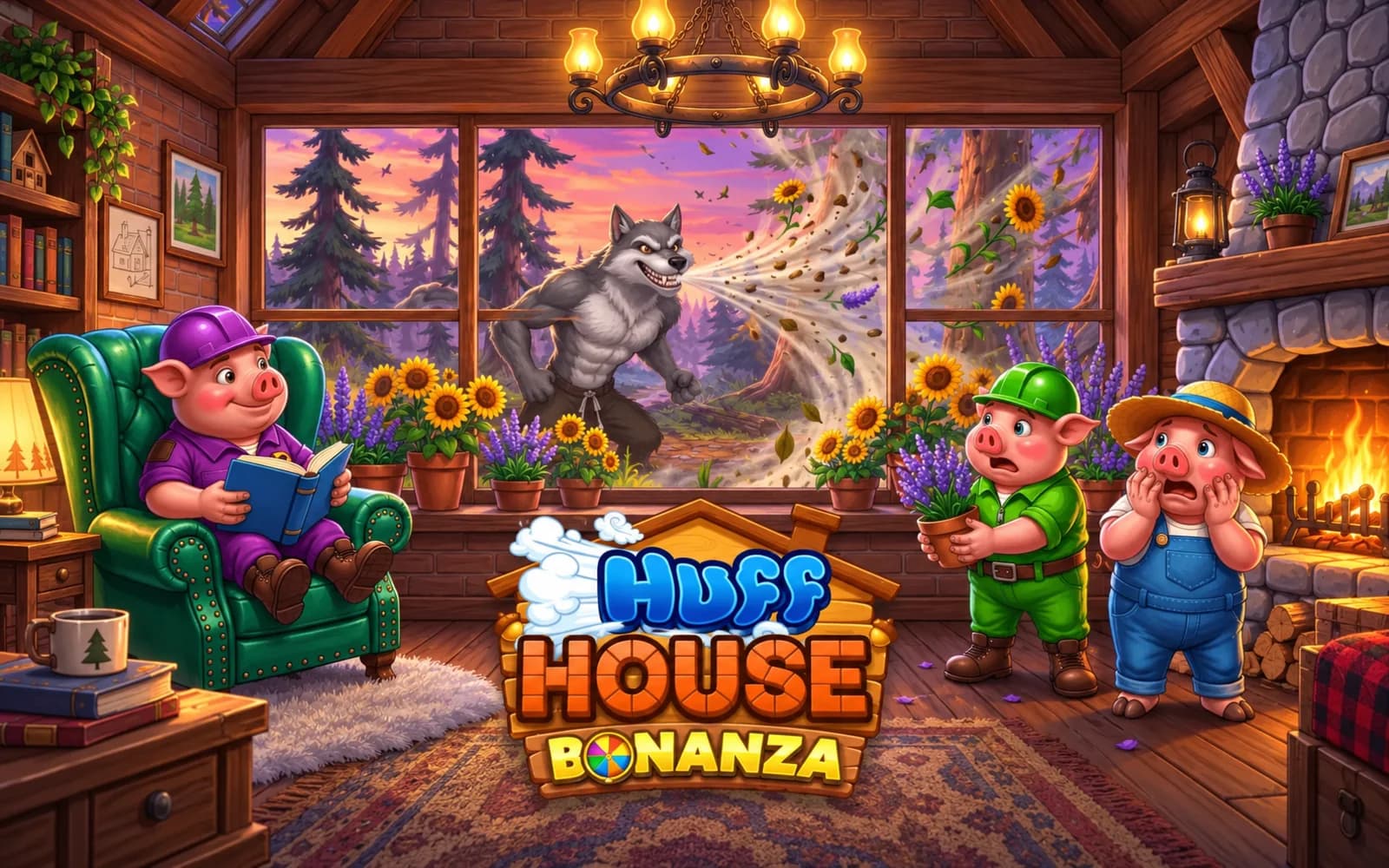 Huff House Bonanza – Slot Game Design