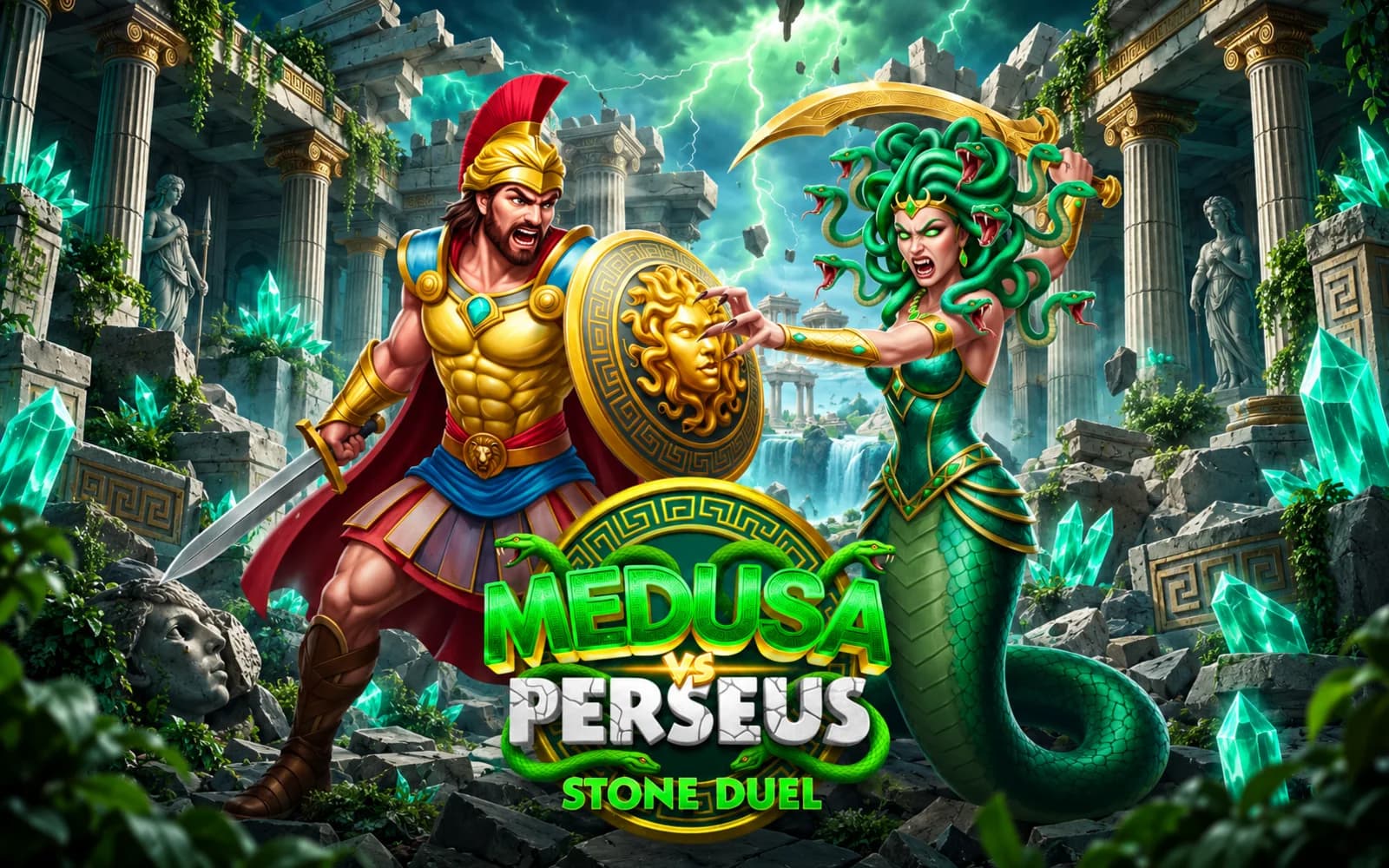 Medusa vs Perseus – Slot Game Design