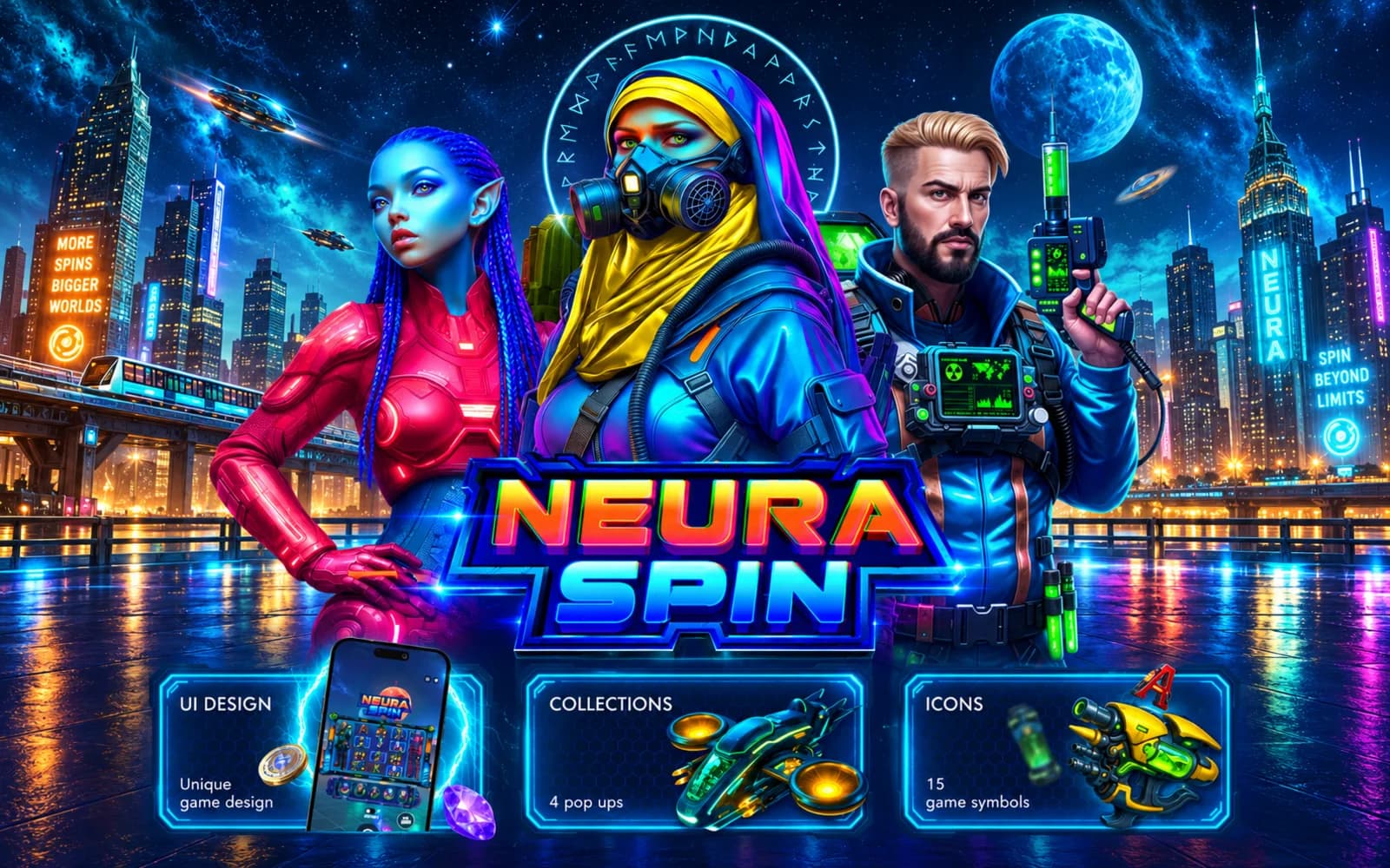 Neura Spin – Slot Game Design