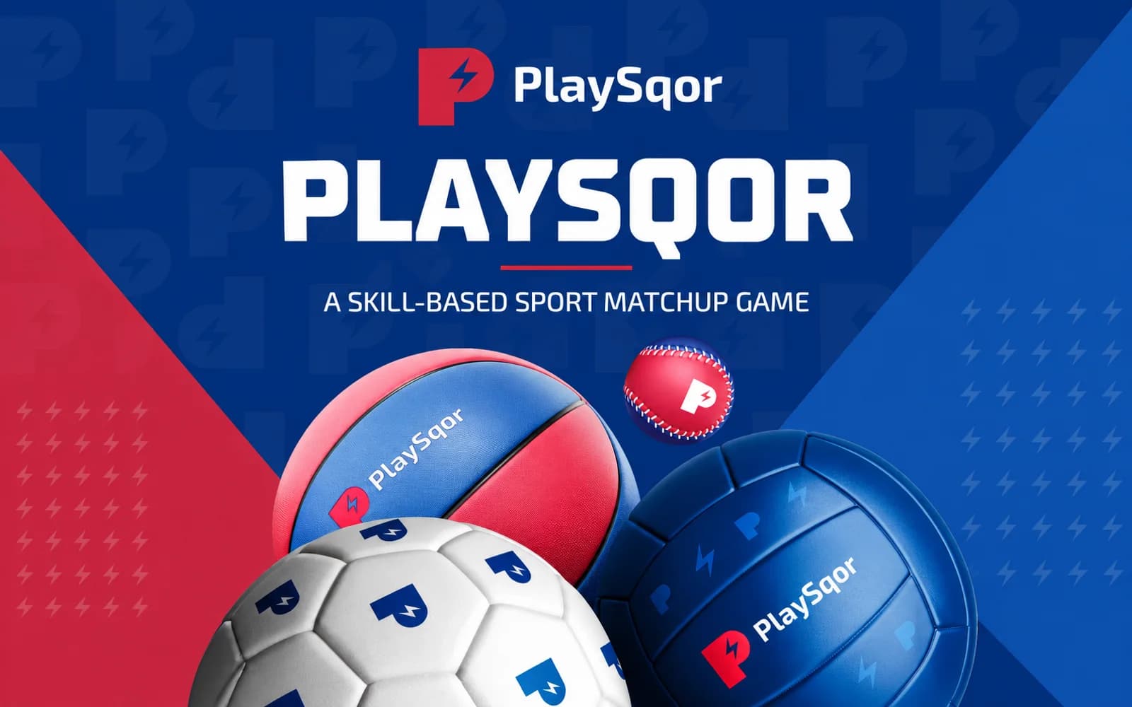PlaySqor – Sports Brand Identity, Website & Promo