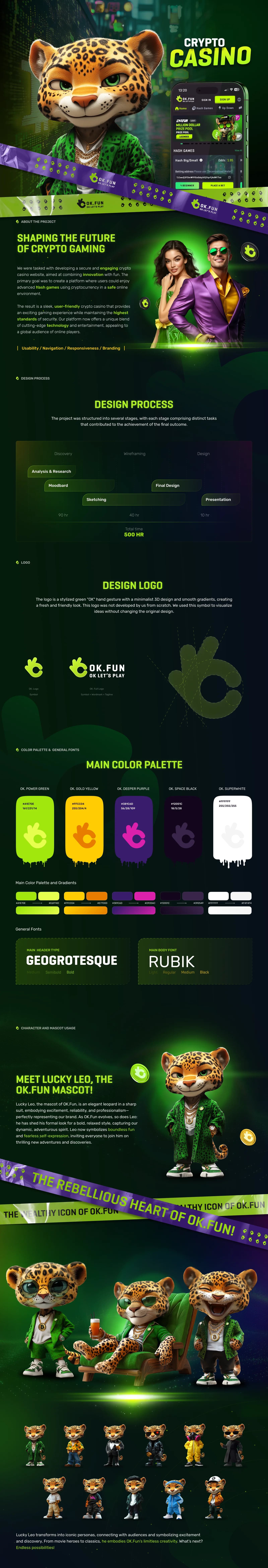 OkFun – Full Branding & Mascot Development — section 1