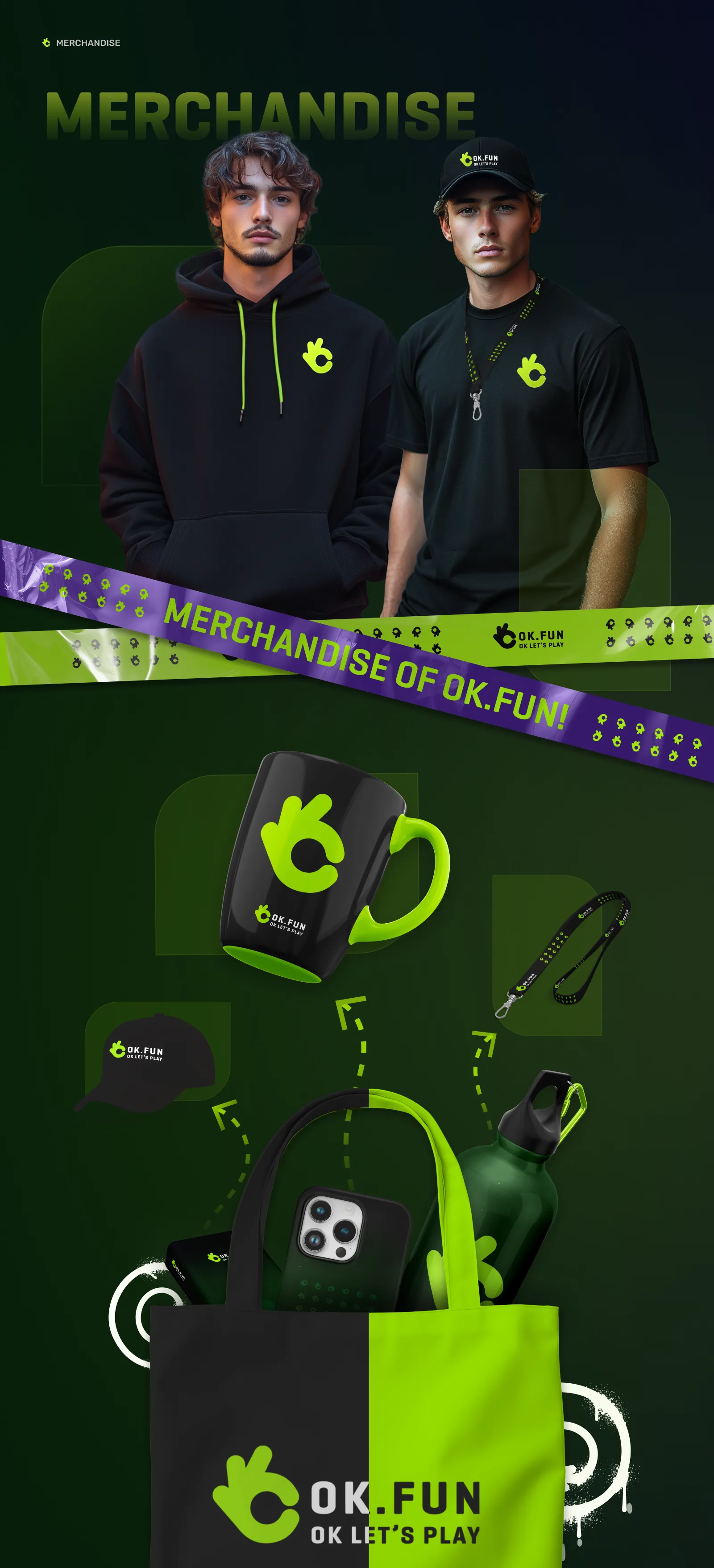 OkFun – Full Branding & Mascot Development — section 3