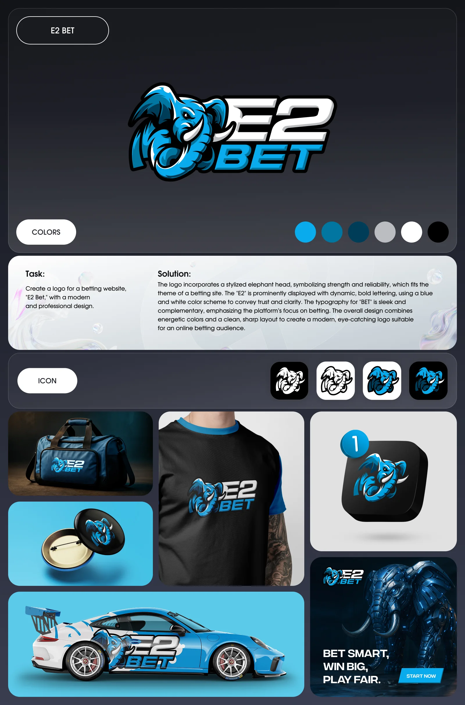Logofolio – iGaming Brand Marks & Identity Systems — section 3