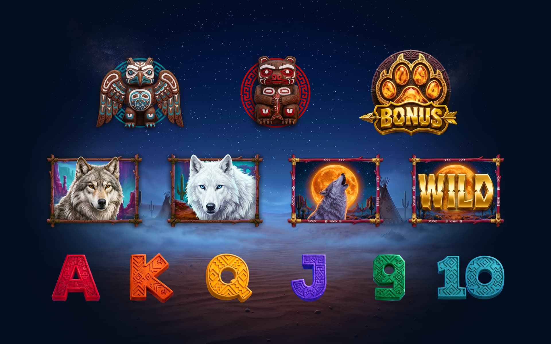 Wolf's Moon – Slot Game Design — section 3