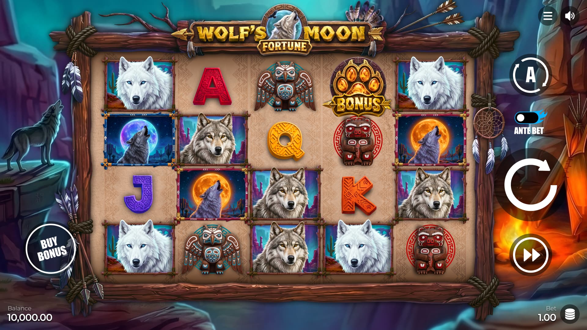 Wolf's Moon – Slot Game Design — section 4