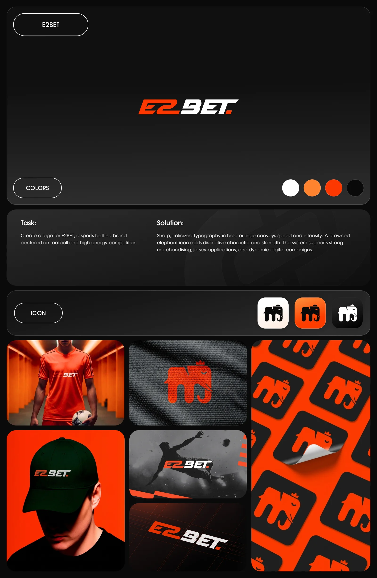 Logofolio – iGaming Brand Marks & Identity Systems — section 6