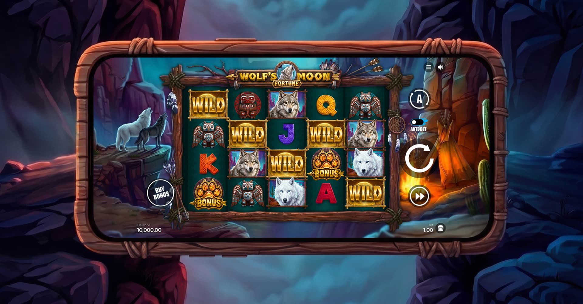 Wolf's Moon – Slot Game Design — section 6