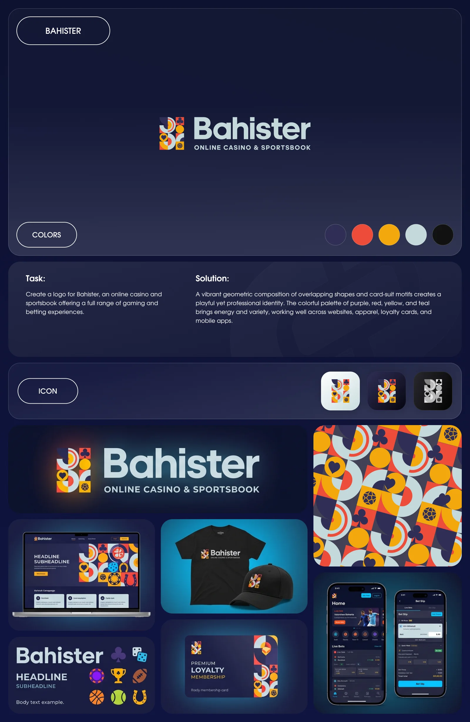 Logofolio – iGaming Brand Marks & Identity Systems — section 8
