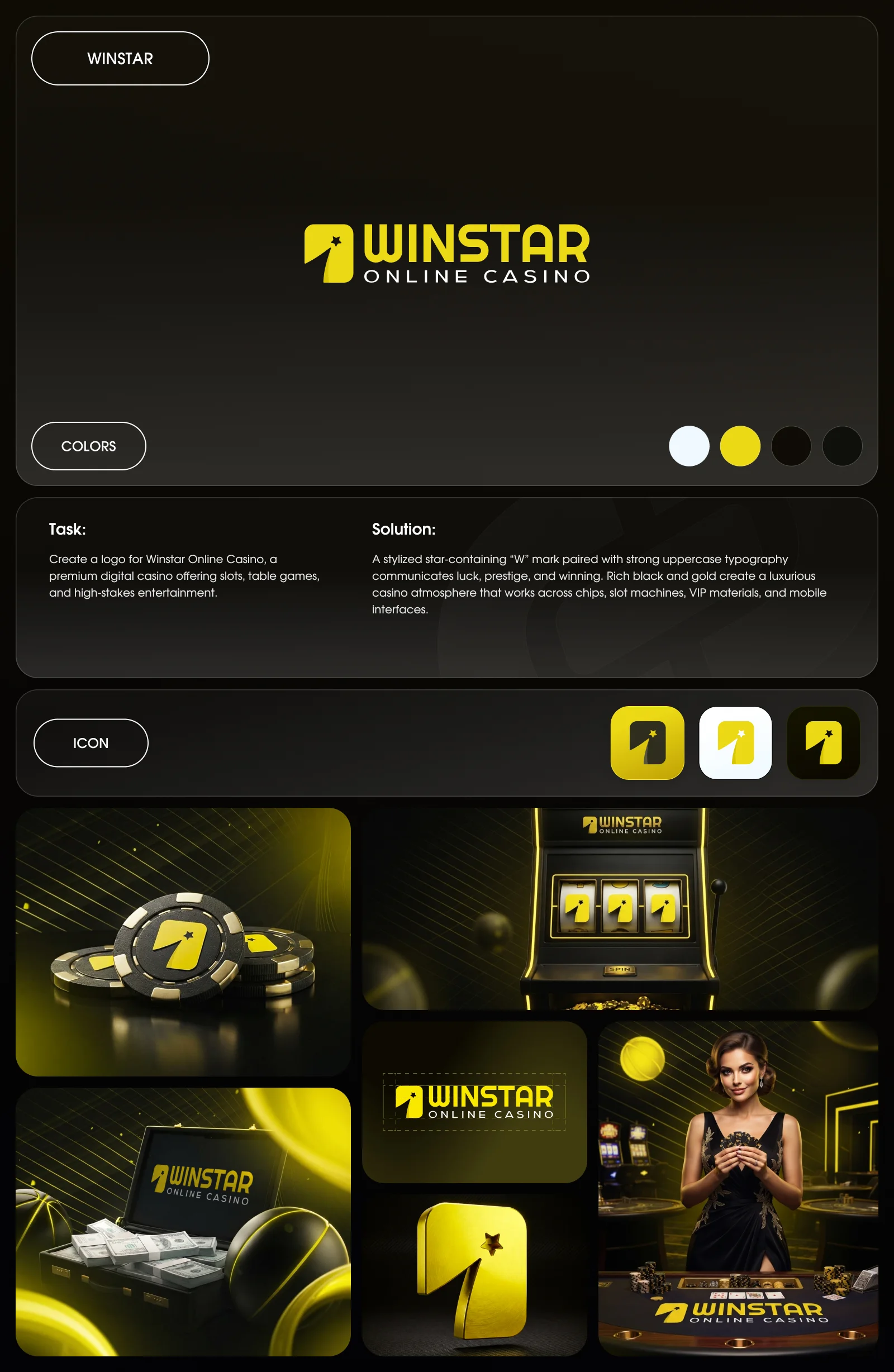 Logofolio – iGaming Brand Marks & Identity Systems — section 10