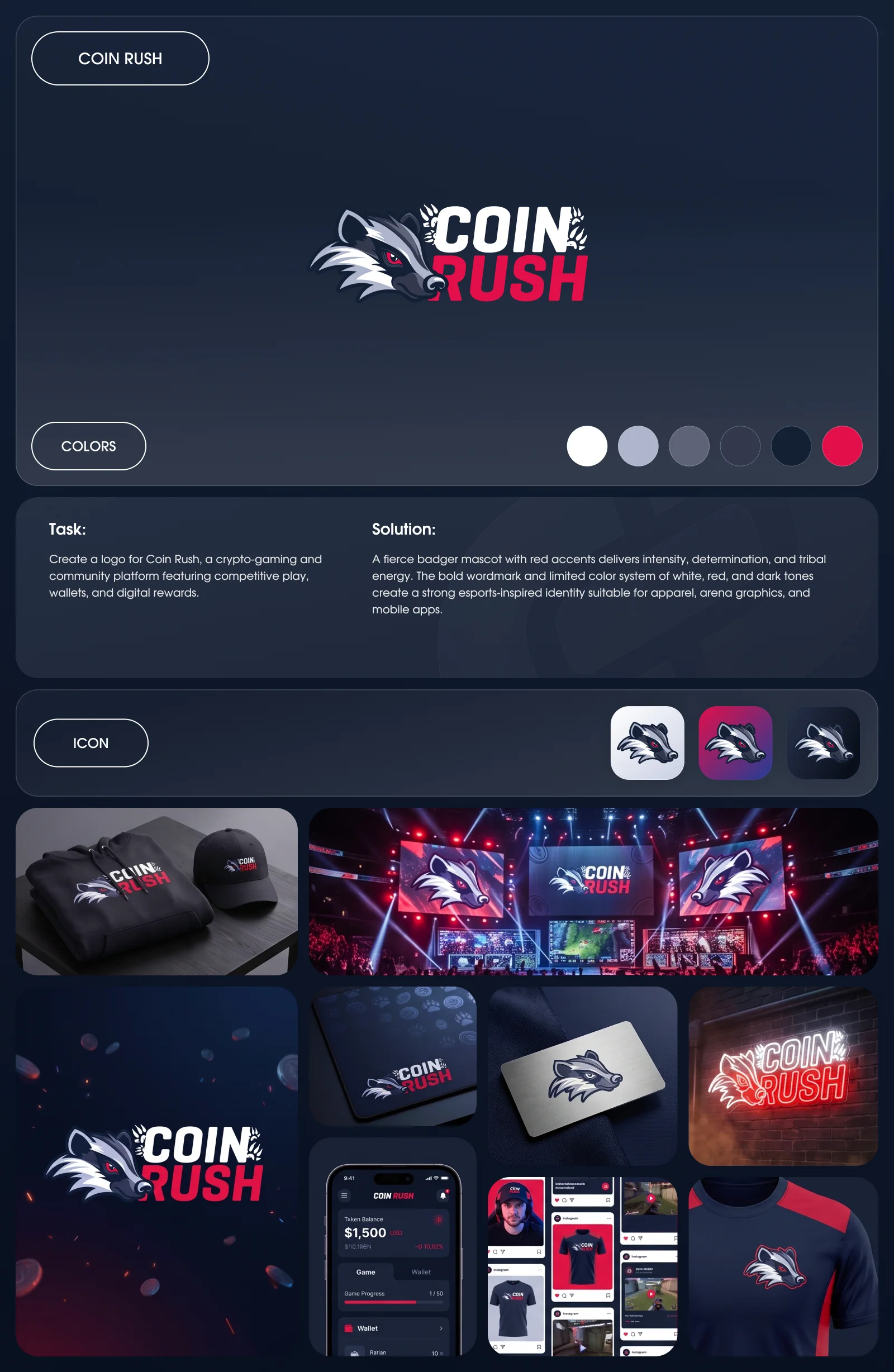 Logofolio – iGaming Brand Marks & Identity Systems — section 13